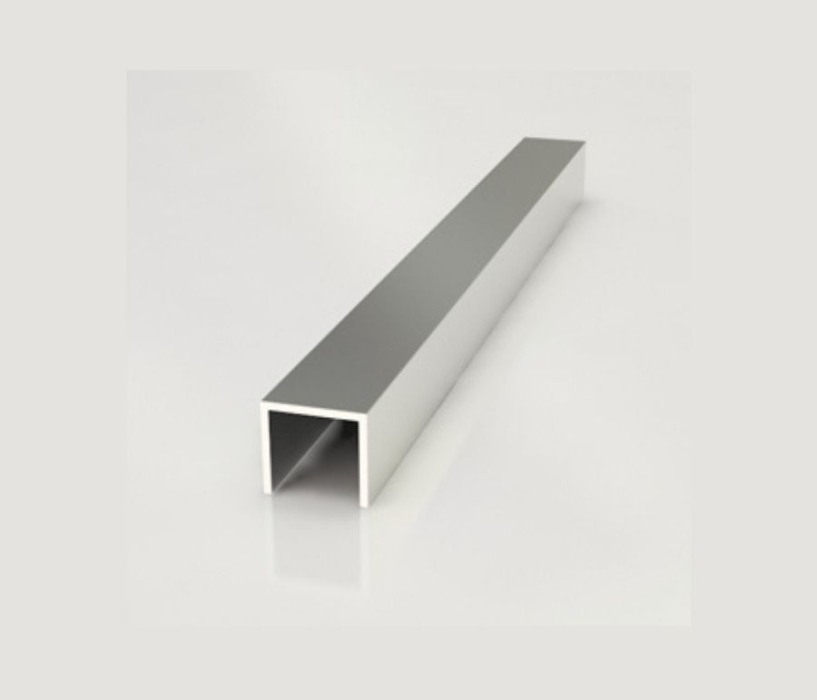 Аксессуары для кухни, Планка №1 (П) торцевая алюм.для стеновых панелей 4 мм 1010 L=600